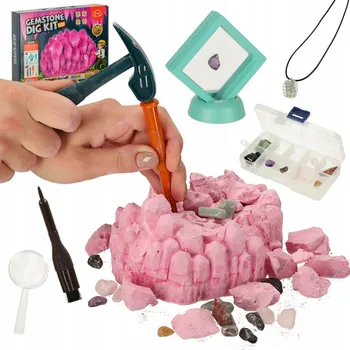 Obraz Sada Malý Archeolog: Důl na Krystaly a Diamanty - Vykopávky, Krystaly