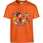 Tričko Hurá do školy Druh: Dětské, Barva: Oranžová, Velikost: 158-XL