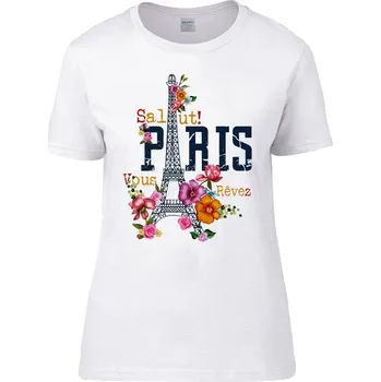 Pánské tričko Tričko Salut! Paris Druh: Dětské, Barva: Bílá, Velikost: M