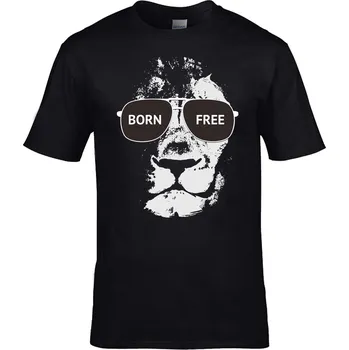 Dámské tričko Tričko Born Free Druh: Dámské, Barva: Černá, Velikost: M