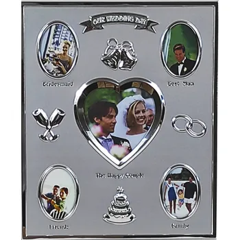 Obraz Svatební Fotorámeček MULTIRÁMEČEK HB 66 kovový!