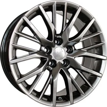 Disk Alu kola Racing Line F0133, 20x8 5x114.3 ET30, titanová metalíza (zátěžová)