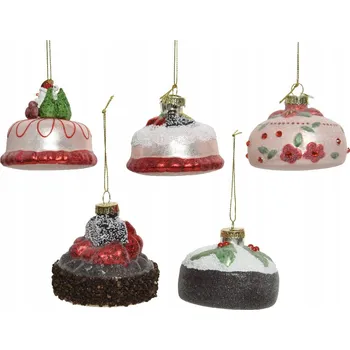 Vánoční dekorace Vánoční Vánoční Koule dort , sladkostní směs