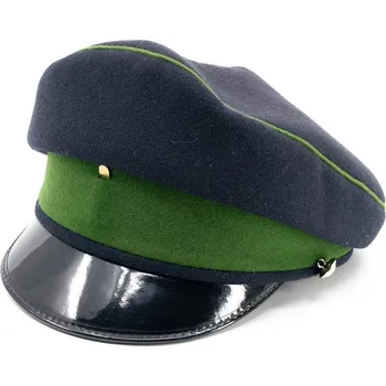 Čepice Armáda Britská Brigadýrka BRITSKÁ dámská TMAVĚ MODRÁ-ZELENÁ Velikost: 55