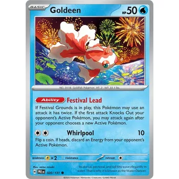 Sběratelská karetní hra Goldeen 020/131 - Prismatic Evolutions Typ karty: Non-Holo