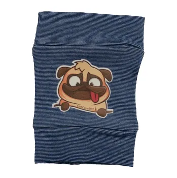 Fixační návlek vel. L na dia senzor dětský nanoAg s obrázkem Pes modrý