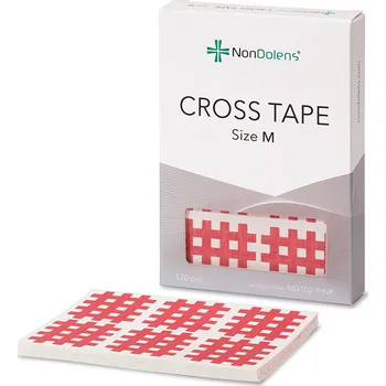 Tejpovací páska Cross tejp růžový, vel. M (B), 29 mm x 36 mm (120ks)