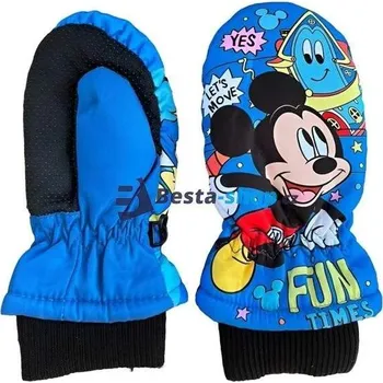 Rukavice Disney dětské palčáky na lyže – Mickey Mouse, tmavě modré