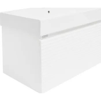 Koupelnový nábytek Koupelnová skříňka s umyvadlem Naturel Savona 78x43x44,8 cm bílá lesk SAVONA80BISAT