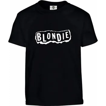 Pánské tričko Tričko Blondie Druh: Dětské, Barva: Černá, Velikost: 122-S