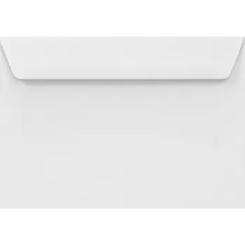 Obálka Ozdobné obálky C6 Lessebo White bílé 100g - 5 ks