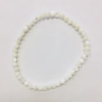 Drahý kámen Náramek Perleť, 4 mm