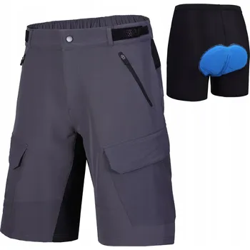 Cyklistické kalhoty CYKLISTICKÉ ŠORTKY KRAŤASY PÁNSKÉ S 3D GELOVOU VLOŽKOU M