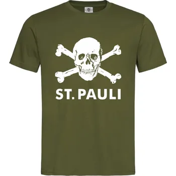 Pánské oblečení Tričko St. Pauli Druh: Pánské, Barva: Khaki, Velikost: M