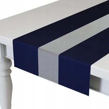 ubrus Běžec na stůl zirkony 40x200 ubrus na stůl prémiový běhoun s cirkony hladký