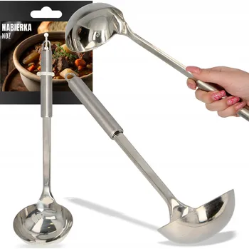 Naběračka Naběračka na polévku, lžíce na omáčku, kuchyňská naběračka