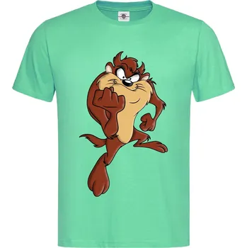 Pánské tričko Tričko Tasman devil Druh: Pánské, Barva: Světle Zelená, Velikost: S