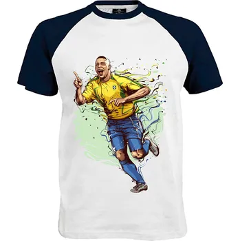 Pánské tričko Tričko Ronaldu Druh: Pánské, Barva: Navy | Bílá, Velikost: S