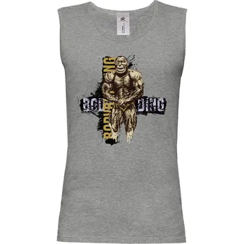 Pánské tričko Tričko Bodybuilding Druh: Pánské, Barva: Šedá, Velikost: L