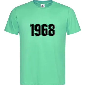 Pánské tričko Tričko Ročník 1968 Druh: Pánské, Barva: Světle Zelená, Velikost: S