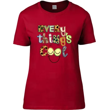 Pánské tričko Tričko Every thing's cool Druh: Dětské, Barva: Červená, Velikost: S