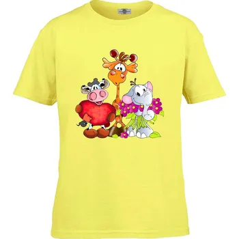 Pánské tričko Tričko Krkouni spolu Druh: Dětské, Barva: Obilně | Hedvábná, Velikost: M