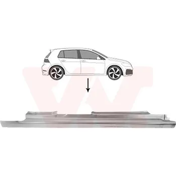 Prah karosérie Nástupní panel VAN WEZEL 5766104