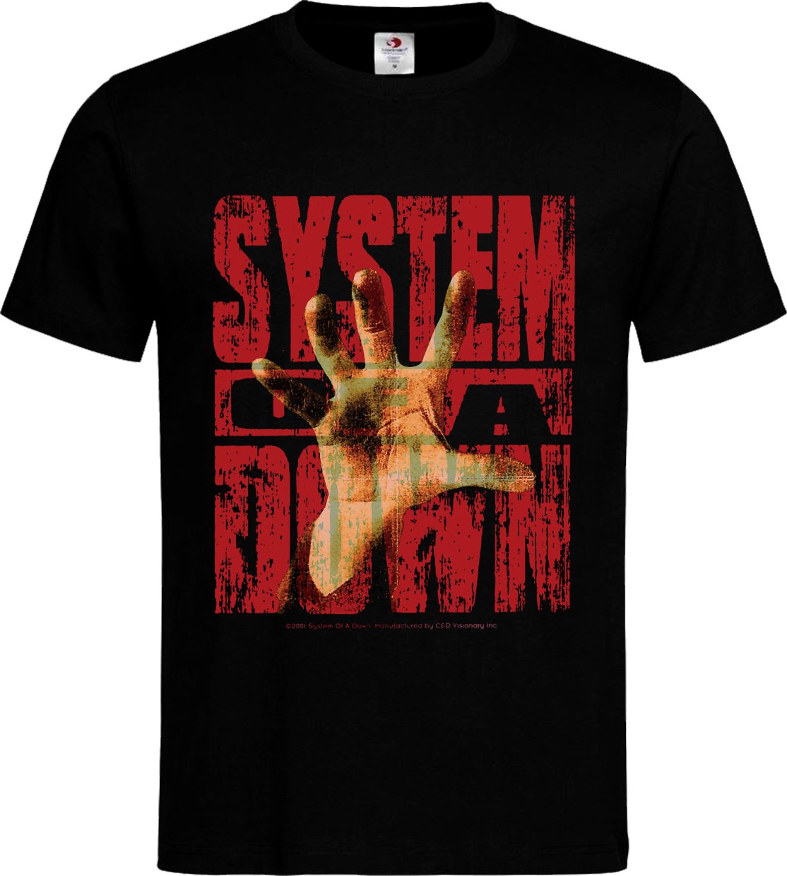 Tričko System Of A Down Druh: Pánské, Barva: Černá, Velikost: S