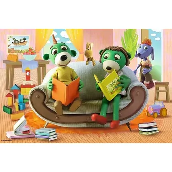 Puzzle Puzzle Treflíci společné čtení 60 dílků