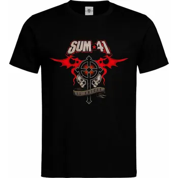 Pánské tričko Tričko Sum 41 Druh: Pánské, Barva: Černá, Velikost: XL