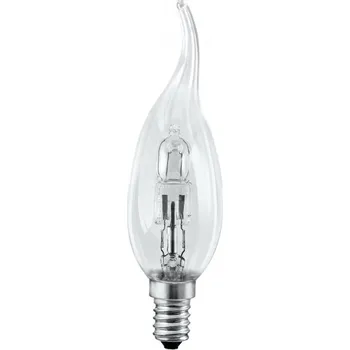 Žárovka Dekorativní halogenová žárovka E14 230V 42W plamínek