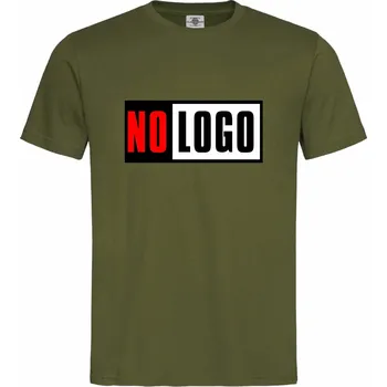 Pánské tričko Tričko No Logo Druh: Pánské, Barva: Khaki, Velikost: S