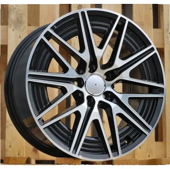 Disk Alu kola Racing Line Y0102, 18x7.5 5x112 ET40, černá + leštění