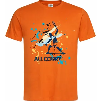 Pánské tričko Tričko All court Druh: Pánské, Barva: Oranžová, Velikost: S