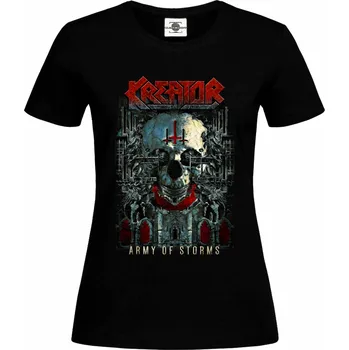 Pánské tričko Tričko Kreator | Army Of Storms Druh: Dámské, Barva: Černá, Velikost: M
