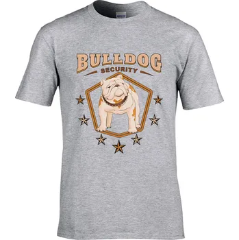 Pánské tričko Tričko Bulldog Security Druh: Pánské, Barva: Šedá, Velikost: XL
