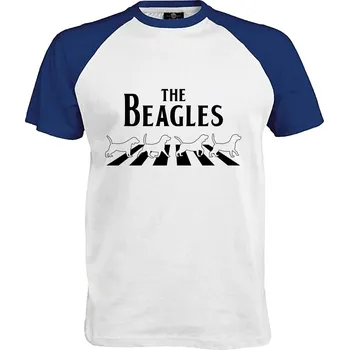 Pánské tričko Tričko The Beagles Druh: Pánské, Barva: Royal | Bílá, Velikost: L