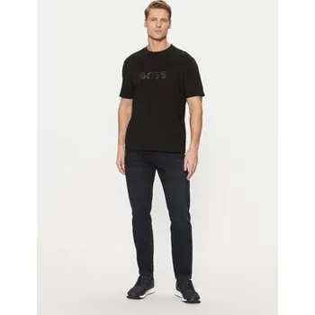 Pánské tričko BOSS T-Shirt 50531271 Černá Regular Fit M