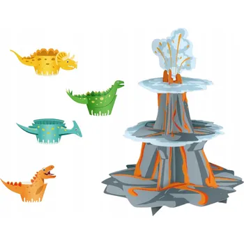 Formička Stojan na cukroví, košíčky na muffiny DINO