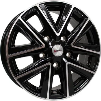 Alu kolo Alu kola Mille Miglia MMRX3, 17x7 5x160 ET55, černá + leštění (zátěžová)