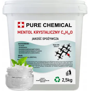 MENTOL KRYSTALICKÝ DO SAUNY KRYSTALY 1000g 2,5kg