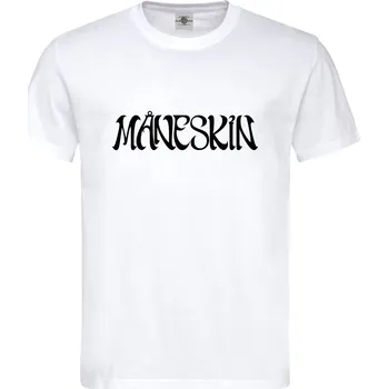 Pánské tričko Tričko Maneskin Druh: Pánské, Barva: Bílá, Velikost: L
