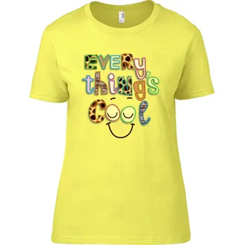 Pánské tričko Tričko Every thing's cool Druh: Dětské, Barva: Obilně | Hedvábná, Velikost: L