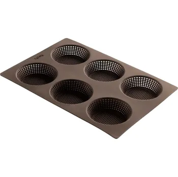 Nádoba na pečení Silikonová forma na pečení housek Lékué hnědá