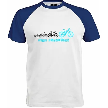 Pánské tričko Tričko Bike Evolution Druh: Pánské, Barva: Royal | Bílá, Velikost: L