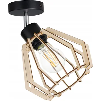 Nástěnné svítidlo Nástěnné svítidlo LAMPA otočné loft BRILIANT Dřevo