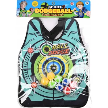 Šipka BEZPEČNÉ ŠIPKY NA SUCHÝ ZIP S TERČEM A VESTOU PRO DĚTI