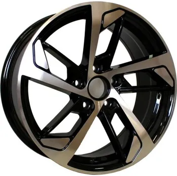 Alu kolo Alu kola Racing Line XE139, 20x9 5x112 ET35, černá + leštění