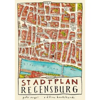 Stadtplan Regensburg - Engel, Peter