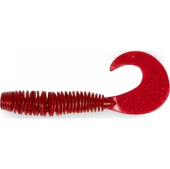 Rybářský háček 22ks - Gumová Nástraha Haibo EASOO Grub 5cm 1gr Red